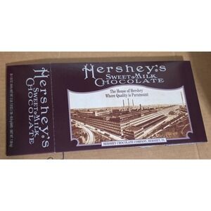 Vintage 1993 Hershey  Hershey's Sweet Milk Chocolate Box